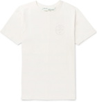 Off-White - Embellished Cotton-Jersey T-Shirt - Men - White