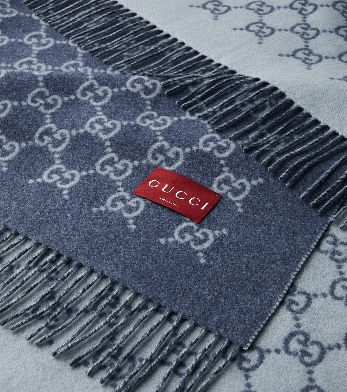 Gucci GG wool and cashmere blanket