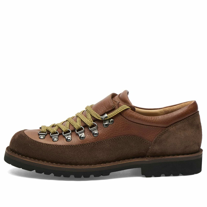 Photo: Fracap Men's MA187 Commando Sole Low Hiking Shoe Presented by END. in Brown
