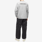 Noma t.d. Men's Long Sleeve Logo T-Shirt in Grey