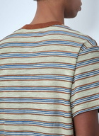 Brain Dead Striped Crewneck T-Shirt