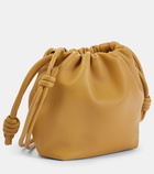 Loewe Flamenco Round leather tote bag