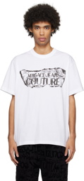 Versace Jeans Couture White Magazine T-Shirt