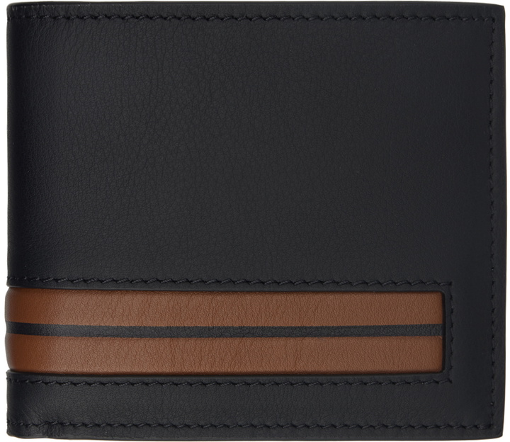 Photo: ZEGNA Black 8CC Billfold Wallet