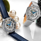 Stuhrling Original Legacy Automatic Silver Dial Ladies Watch M13610