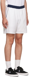 Sergio Tacchini White TCP Shorts