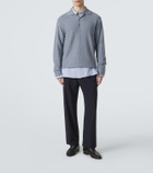 The Row Bertram cashmere polo sweater