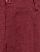 Manila Grace Womens Pants Garnet
