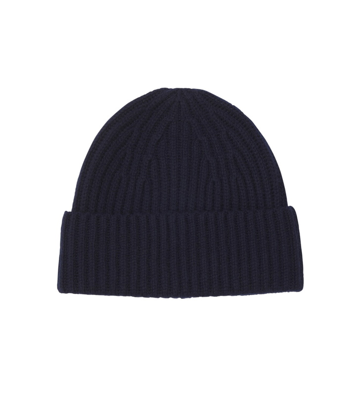 Photo: Lisa Yang Menton ribbed-knit cashmere beanie
