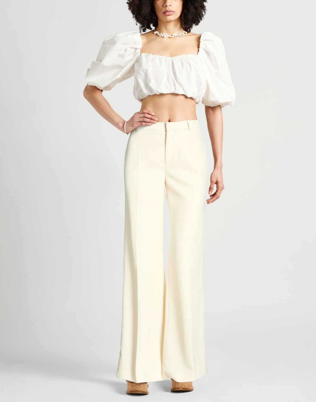 Chloé Womens Pants Ivory