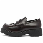 Vagabond Women's Cosmo 2.0 Polished Loafer in Dk Bordo