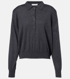 The Frankie Shop Croydon wool-blend polo sweater