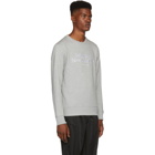 Saturdays NYC Grey Bowery Miller Standard Embroidered Sweatshirt