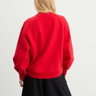 YMC Women's Bellow Sleeve Sweatshirt in Red