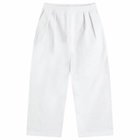 BEAMS Men's Pleated Balloon Sweat Pants in Ash Grey