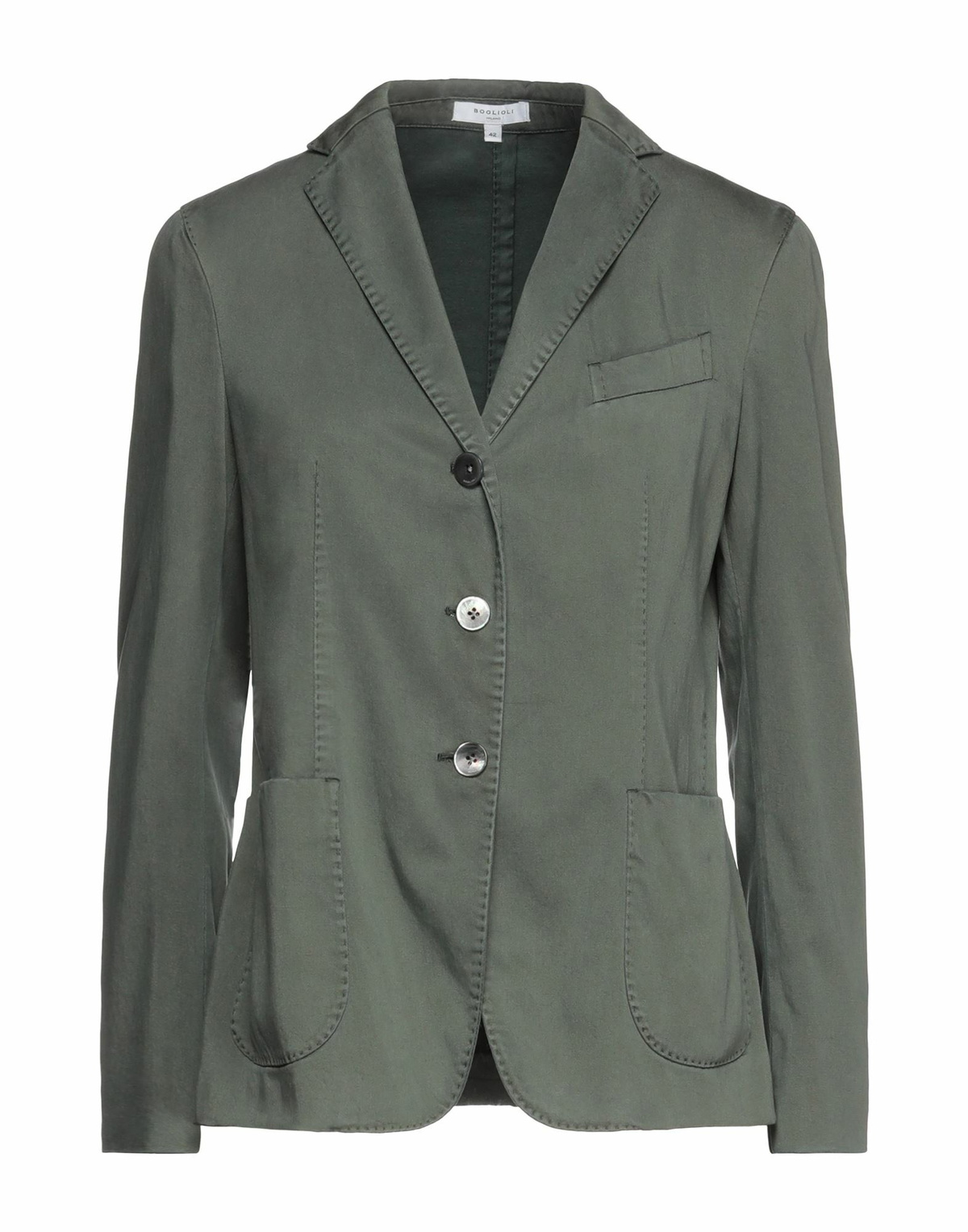 Boglioli Womens Blazer Dark in Green