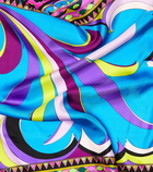 Pucci - Printed silk twill scarf