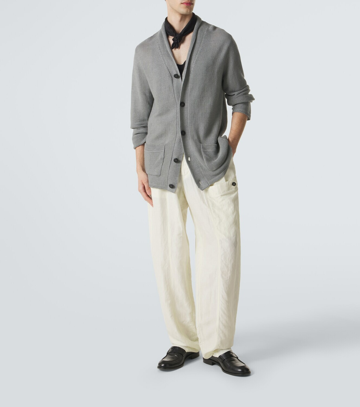 Giorgio Armani Pleated tapered pants Giorgio Armani