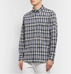 J.Press - Button-Down Collar Checked Cotton Shirt - Blue