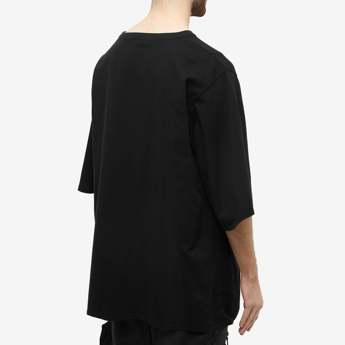 トップス UNDERCOVER Asymmetrical black shirt Undercover