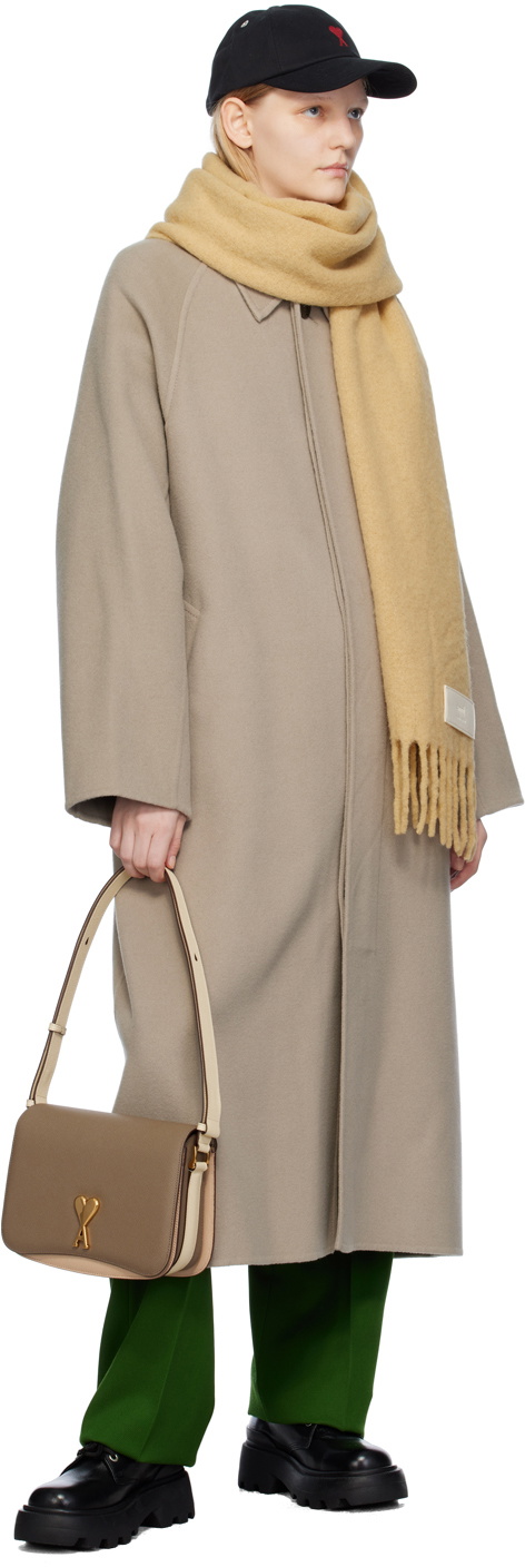 AMI Alexandre Mattiussi Taupe Paris Paris Bag
