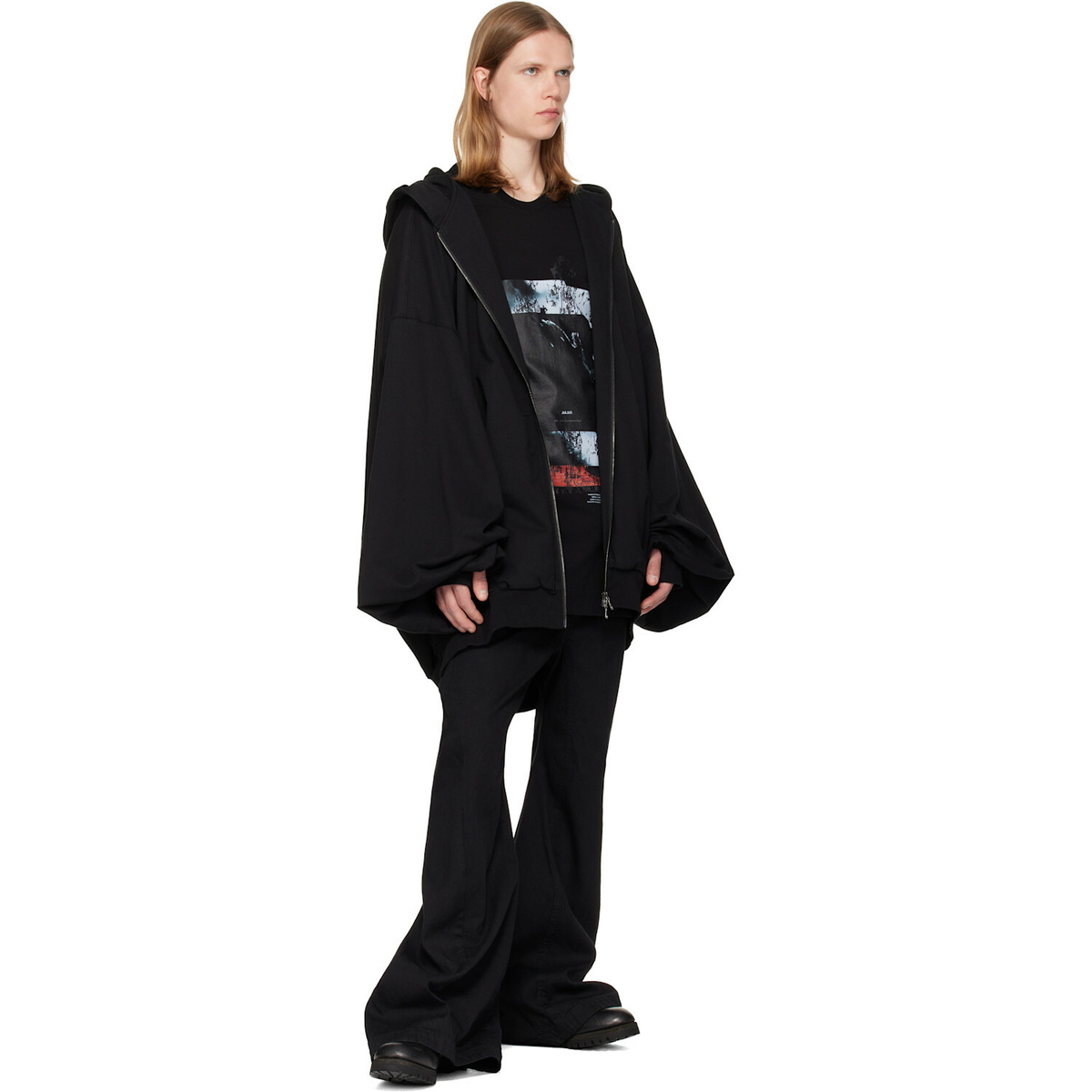 Julius Black Berg Hoodie