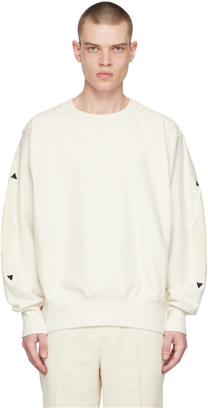 Photo: The Letters Off-White Western Sweatshirt