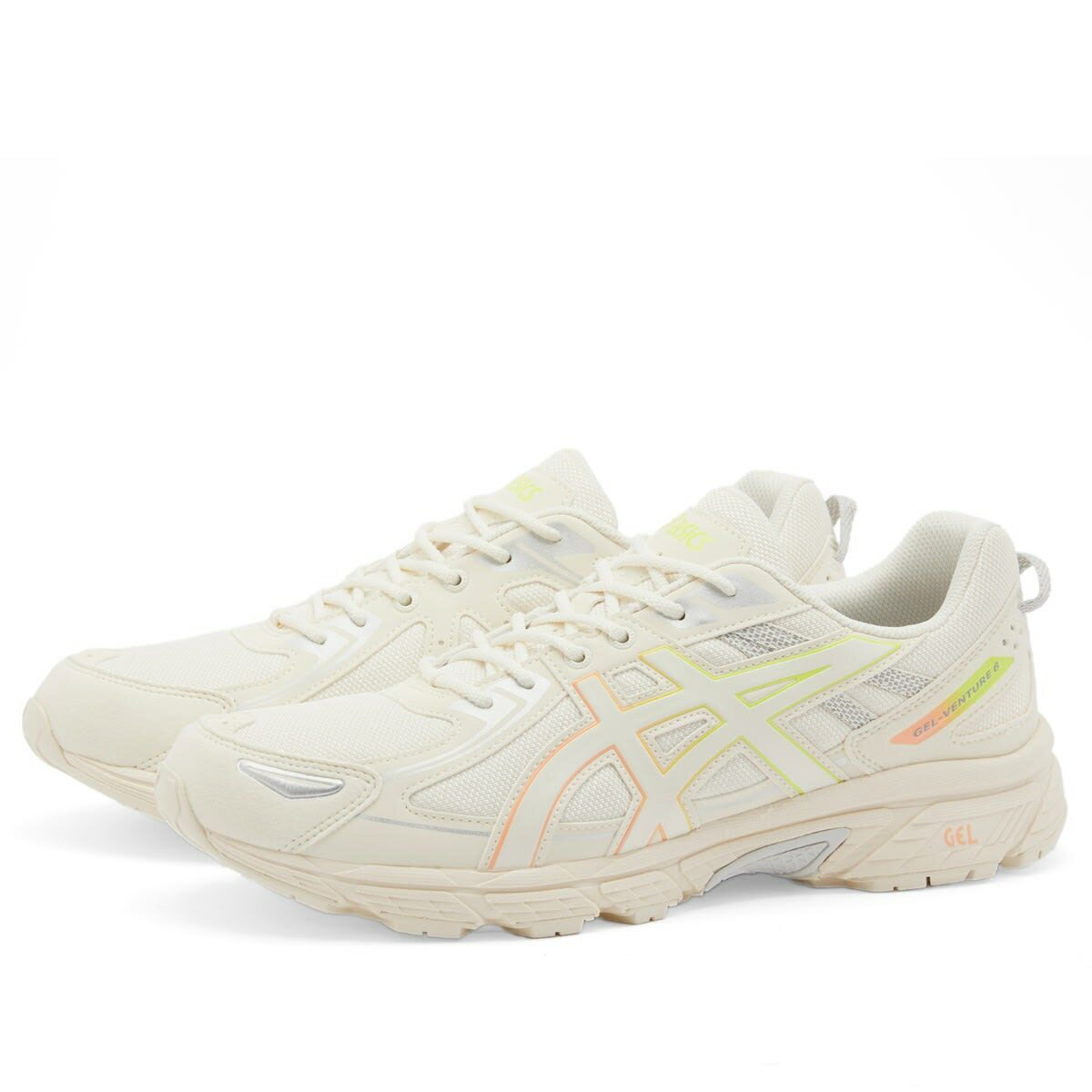 Asics Gel-Venture 6 Paris Sneakers in Cream/Cream ASICS
