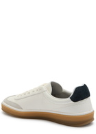 Boss X David Beckham Panelled Leather Sneakers White
