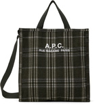 A.P.C. Khaki Recuperation Shopping Tote