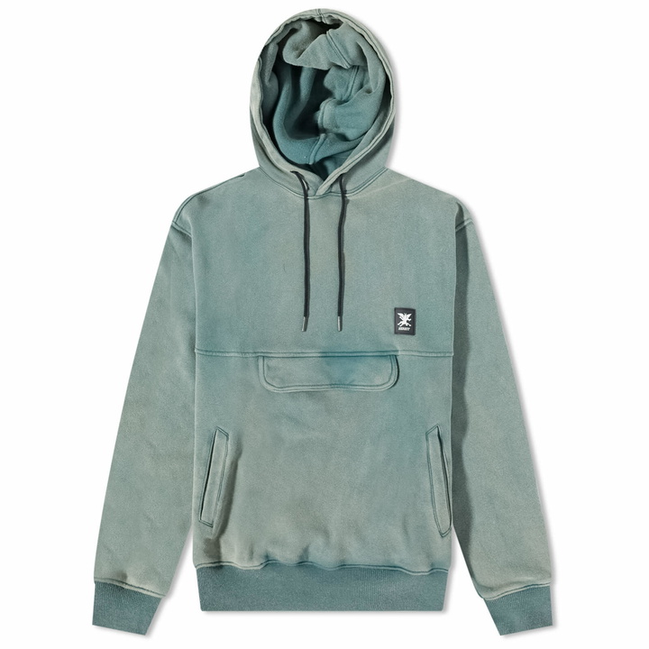 Photo: Heresy Men's Shrub Popover Hoody in Green