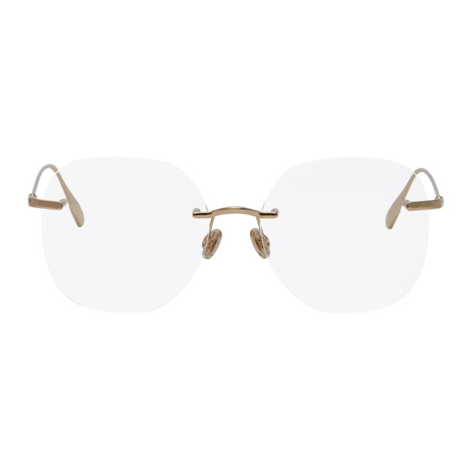 dior gold glasses