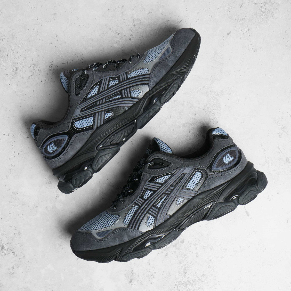 Asics Men's GEL-NYC 2.0 Sneaker in Slate Blue/Graphite Grey