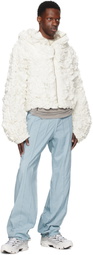 Tondolo White Morel Scrunched Jacket