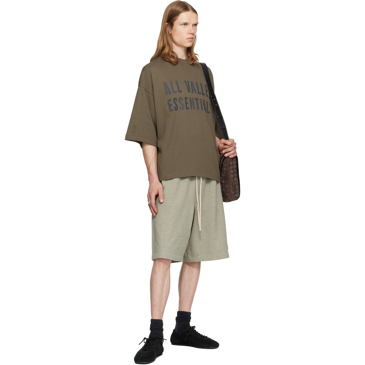 Fear of God ESSENTIALS Gray 90s Shorts