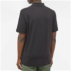 C.P. Company Men's Zipped Polo Shirt in Total Eclipse
