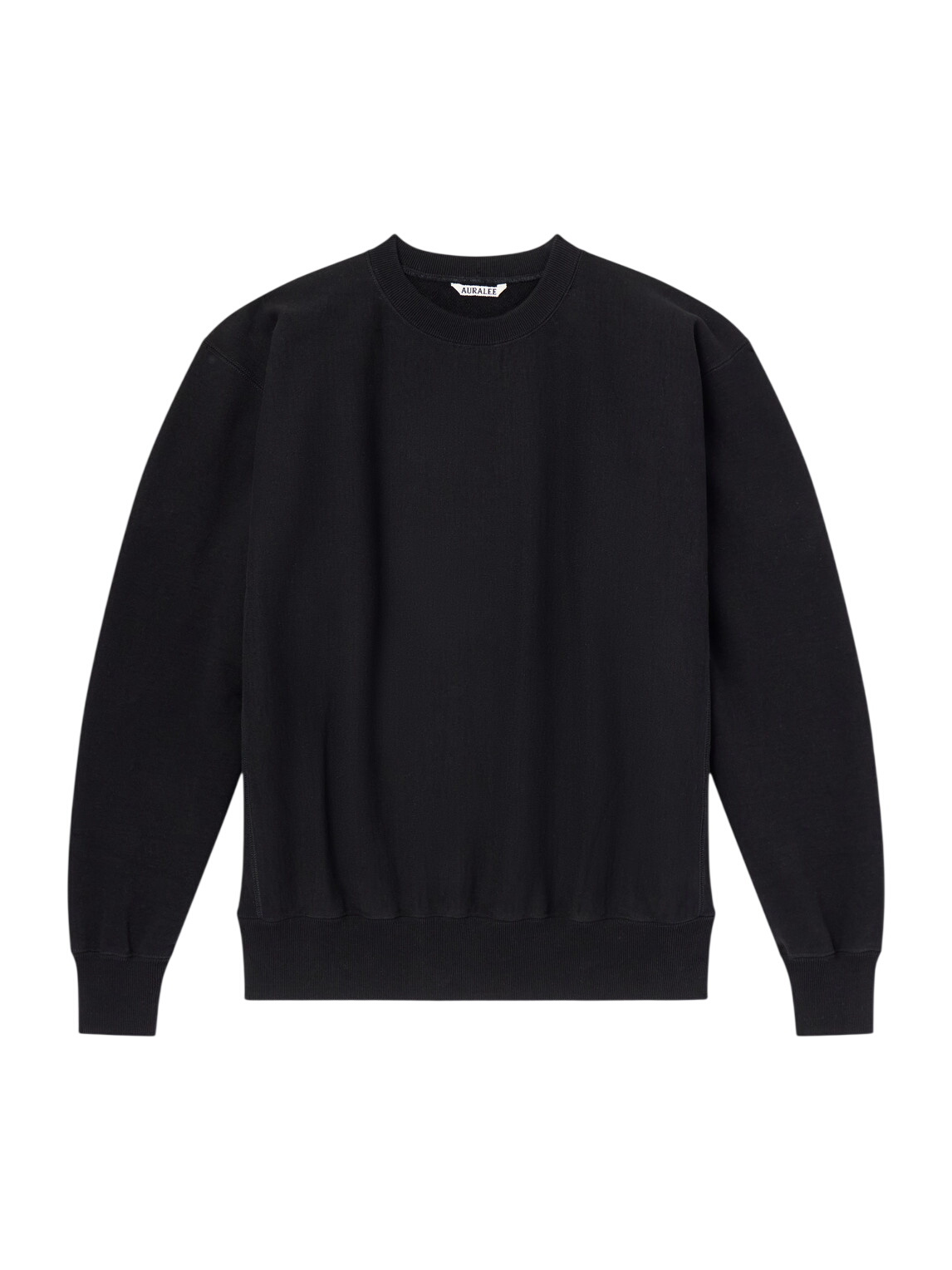 AURALEE Black Super Light Wool Shirt Auralee