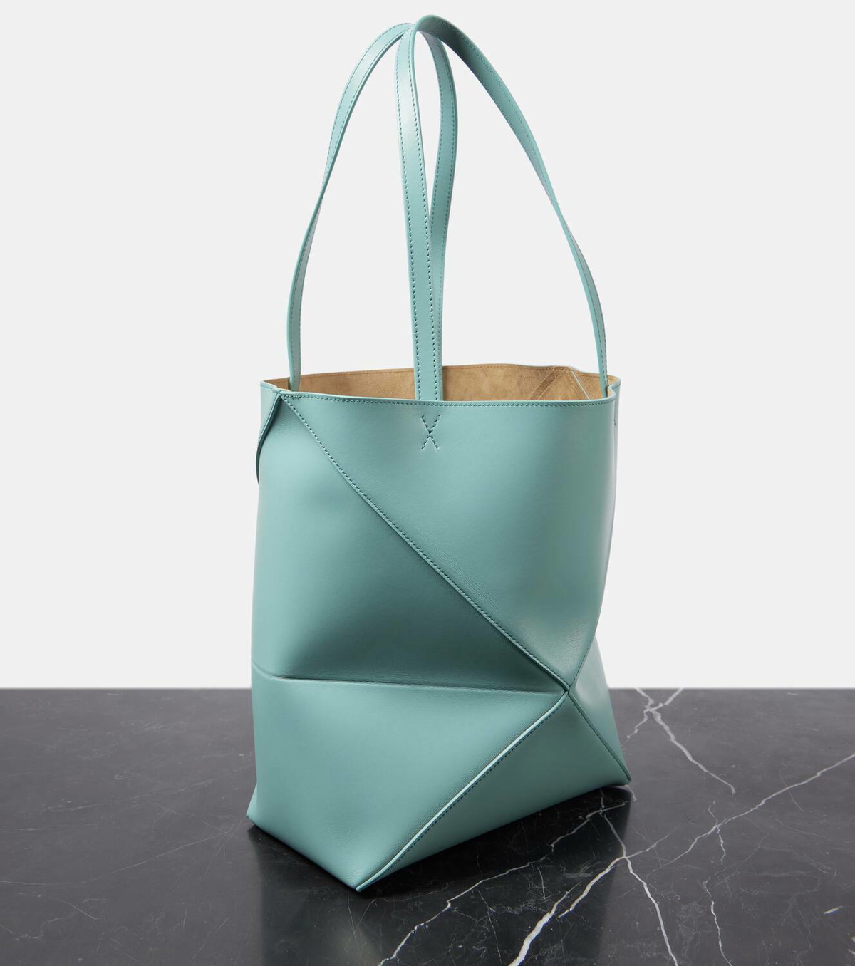 セール！数量限定 LOEWE PUZZLE FOLD トートバッグ MEDIUM LOEWE Puzzle Fold convertible medium leather tote | NET-A-PORTER