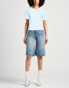 Laneus Womens T-shirt Sky in Blue