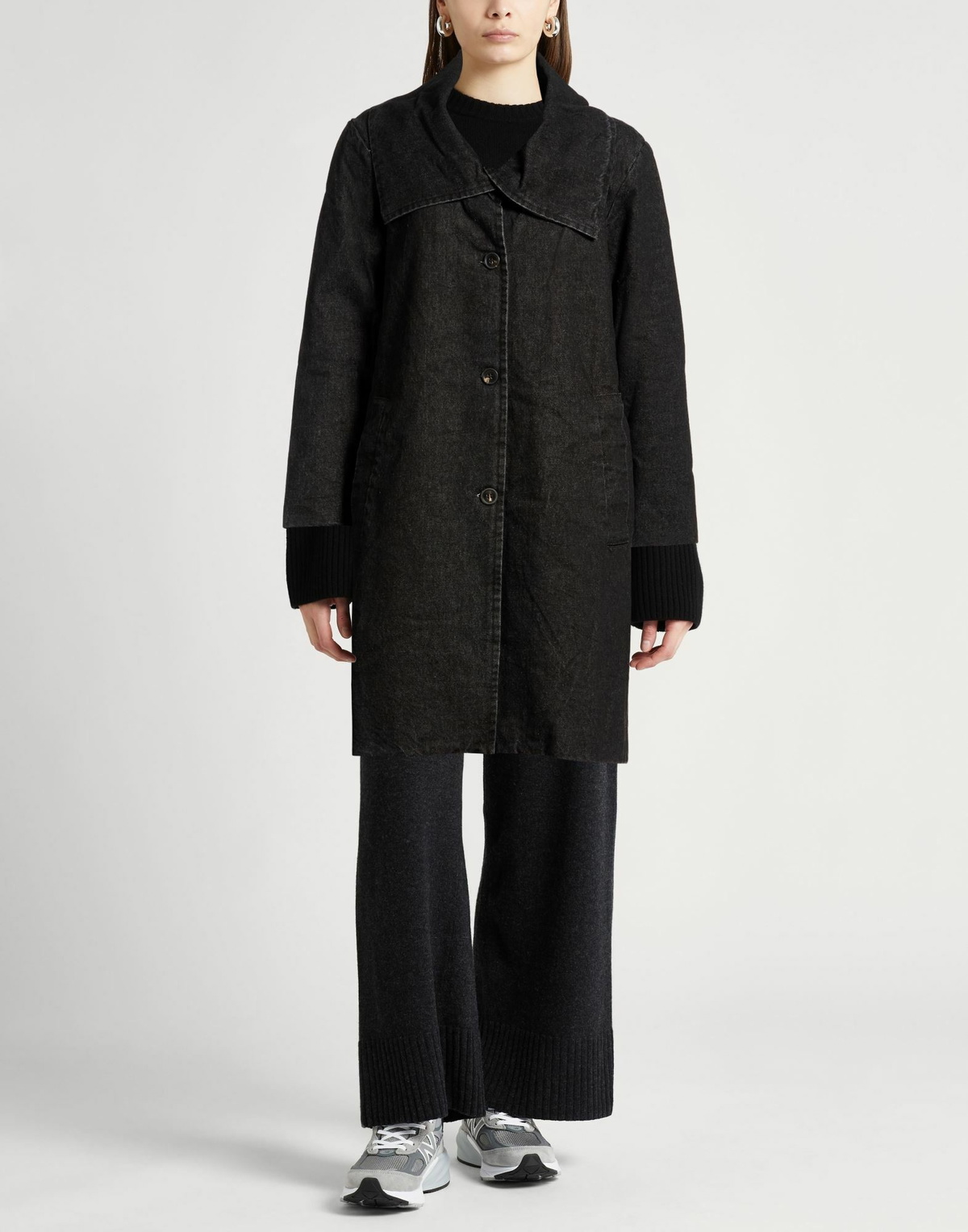 Crossley Womens Denim outerwear in Black