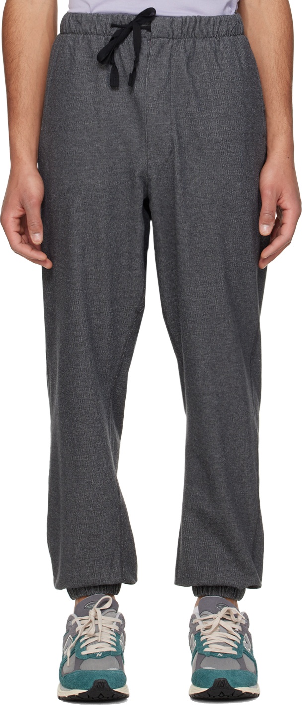 Photo: nanamica Gray Drawstring Trousers