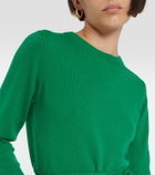 Jardin des Orangers Belted wool and cashmere sweater