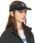 Off-White Black Logo Arrow Visor