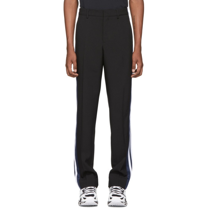 Photo: VETEMENTS Black Tailored Tracksuit Trousers