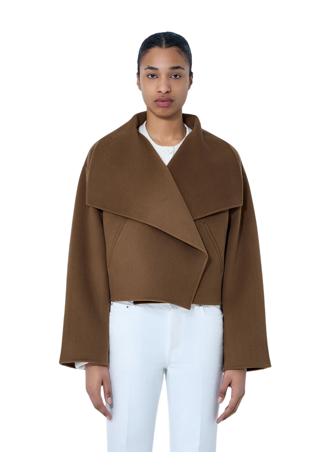 Namacheko Black Asymmetric Barbara Jacket Namacheko