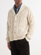 Polo Ralph Lauren - Cable-Knit Cotton Cardigan - Neutrals