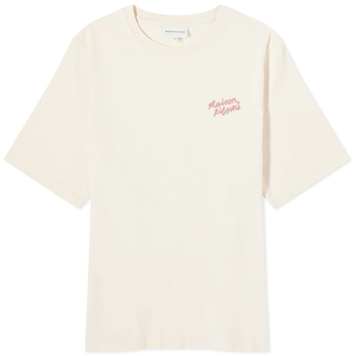 Photo: Maison Kitsuné Women's Handwriting Logo Comfort T-Shirt