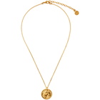 Ludovic de Saint Sernin Gold Bottom Medallion Necklace