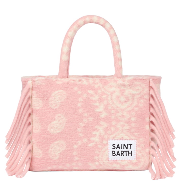 Photo: MC2 Saint Barth Colette Blanket Handbag With Bandanna Print