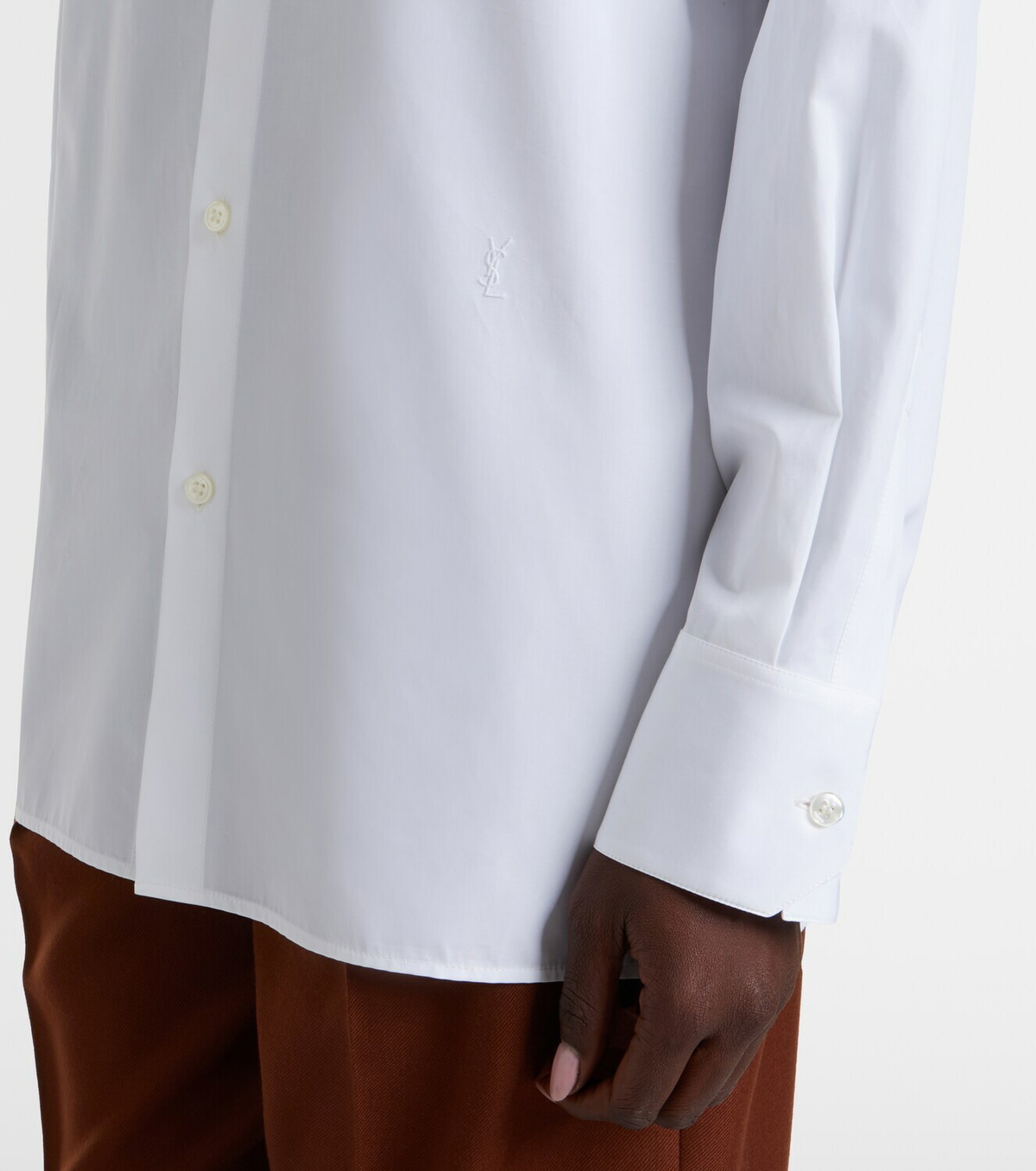 Saint Laurent Cotton poplin shirt